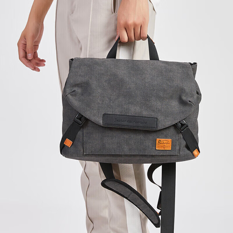 Bosidandun Men's Shoulder Crossbody Bag, Trendy Student Backpack, Large Capacity...