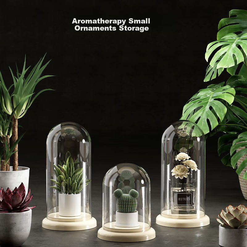 Fan Ye Home Doll Storage Bucket Household Desktop Transparent Dustproof Lego Fig...