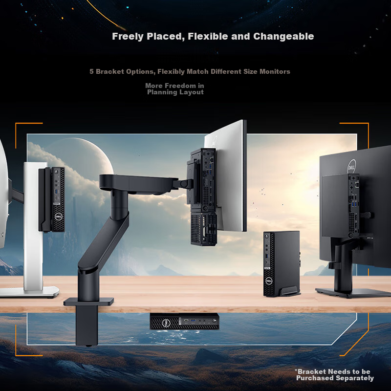 DELL OptiPlex Micro 7020 High-End Commercial Desktop Computer Mini Host (i5-1250...