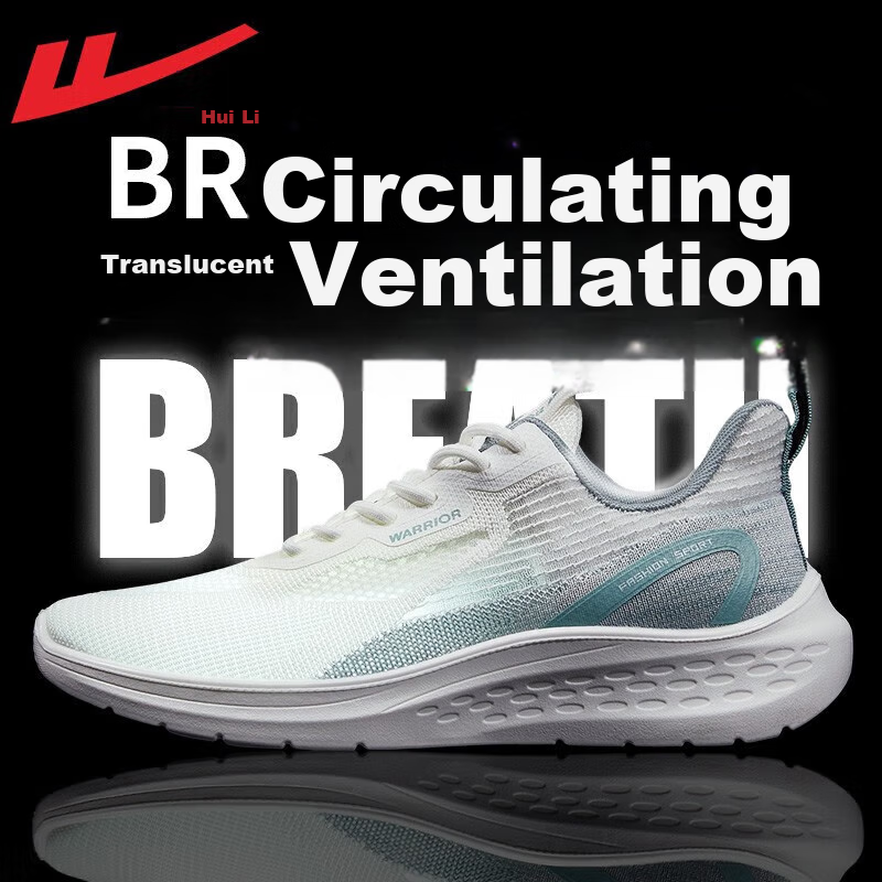 Warrior Running Shoes for Men, Lightweight Breathable Soft-Soled Mesh Shoes, Sho...