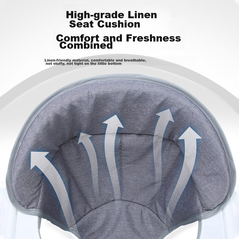 ANGI BABY Baby Walker, Multifunctional Anti-Rollover Pushchair with Music And Li...