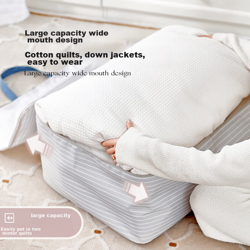 EACHY Quilt Storage Bag, Moving Bag, Clothes And Quilt Luggage Organizer, Waterp...