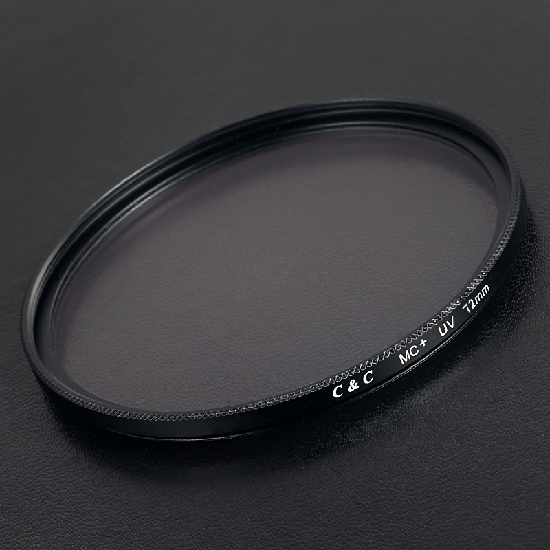 C&C CMC UV Filter 72mm, Mirrorless And DSLR Camera Lens Protector, Multi-Coated,...