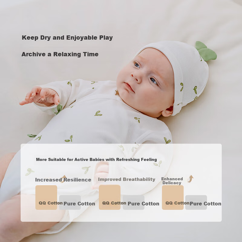 Babylove Baby Onesie Spring and Summer Newborn Clothes Triangle Ha Clothes Infan...