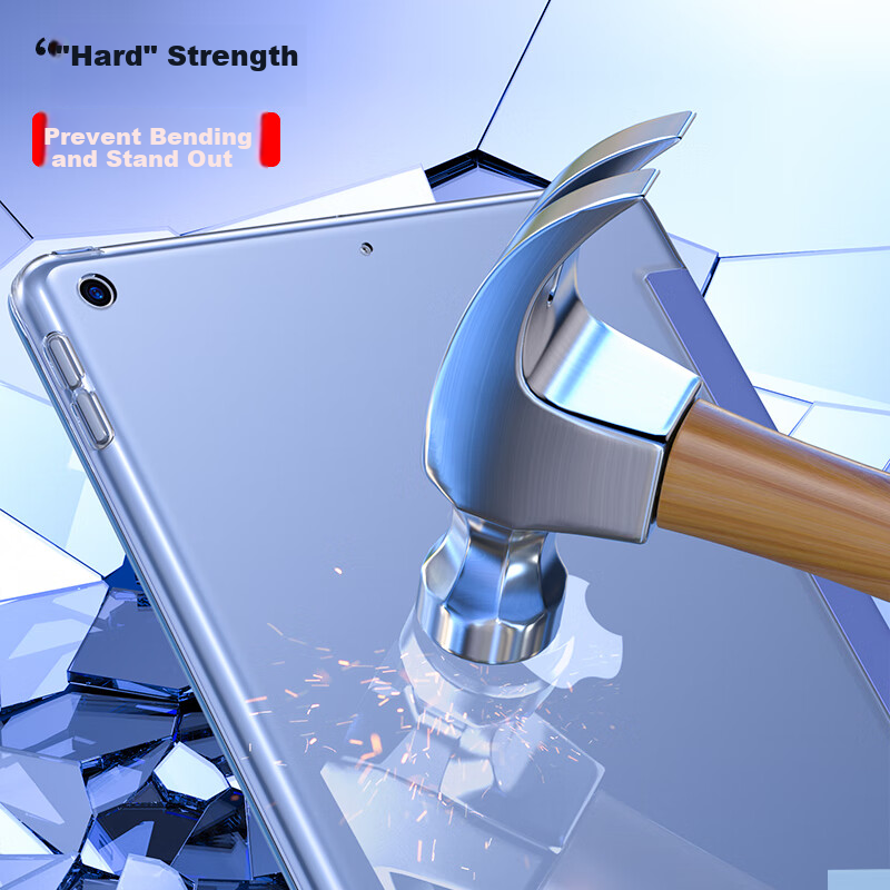 CangHua IPad 9/8/7 Protective Case, 2021/2020/2019 Model, 10.2-Inch Apple Tablet...