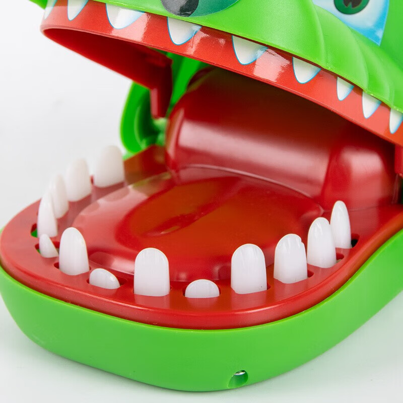 COODORA Crocodile Toy, Finger-Biting Teeth Toy, Prank Toy, Tooth-Pressing Toy, C...