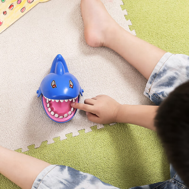 COODORA Finger-Biting Toy, Shark Teeth, Children's Parent-Child Interactive Pran...