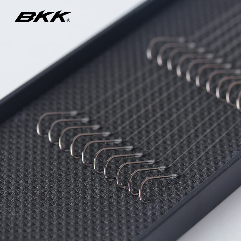 BKK 4S Cold Steel Edge Sleeve Line Double Hook Finished Fishing Crucian Carp Tie...