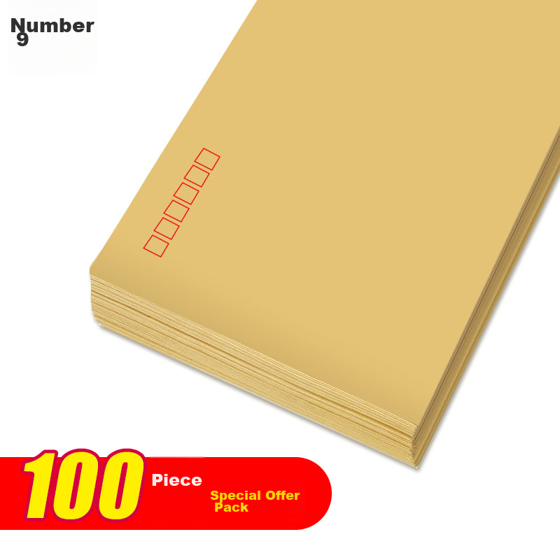 [Lowest Price Online] SIMAA 100 Sheets C4-9 Kraft Paper Envelopes, A4 Envelopes...