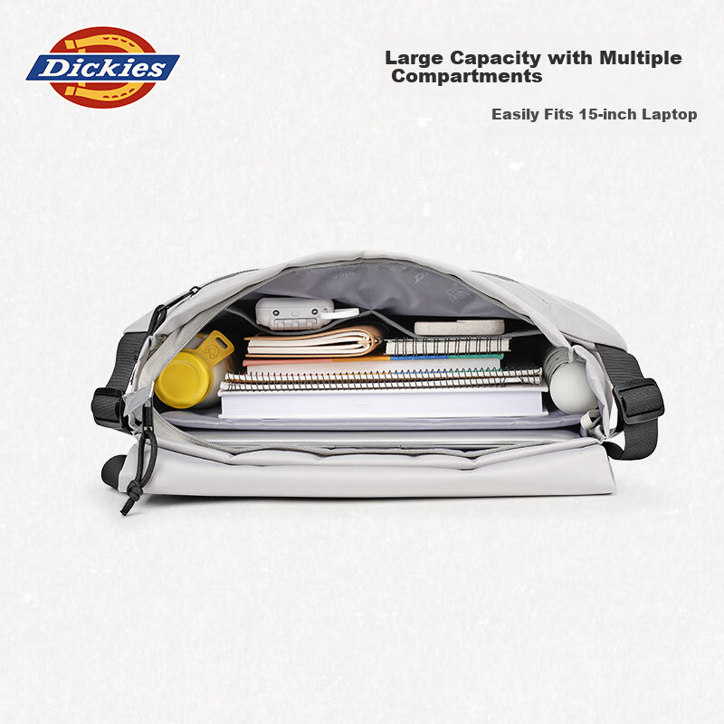 Dickies Men's Crossbody Bag, Lightweight DK Shoulder Bag, Women's Casual Multifu...