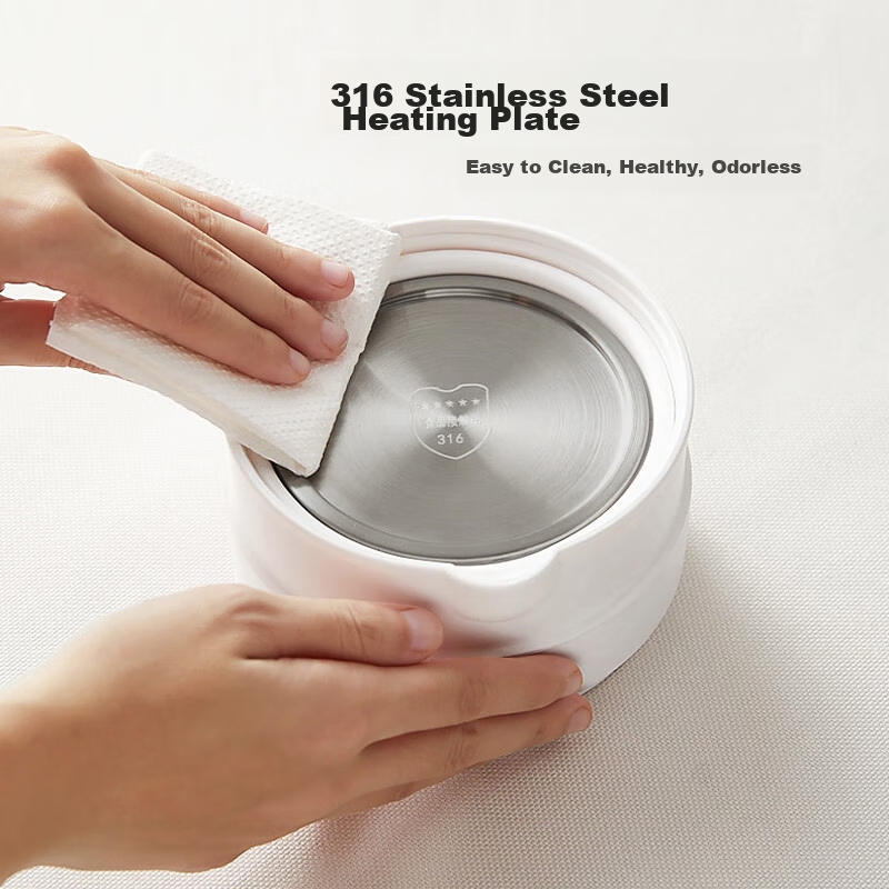 Ankale Electric Kettle 700ml, Foldable Portable Kettle, 316 Stainless Steel, Bab...