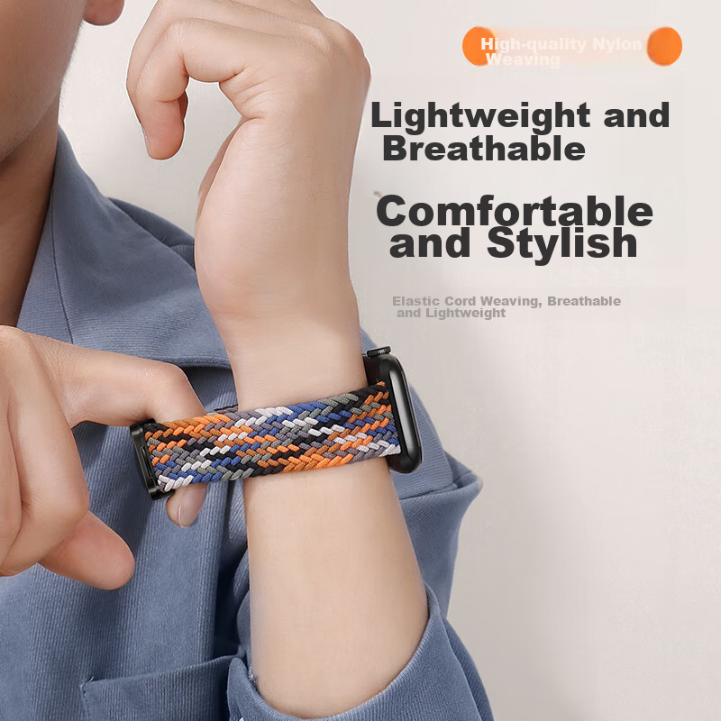 BHO Suitable for Apple Watch Band, Apple Watch S10/ultra2/s9/se Braided Loop Ban...