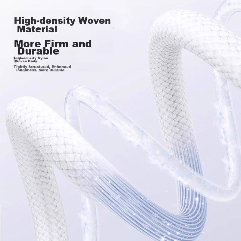 BZBC Dual-Head Type-C Fast Charging Data Cable, Apple 15 Specific, PD60W Fast Ch...