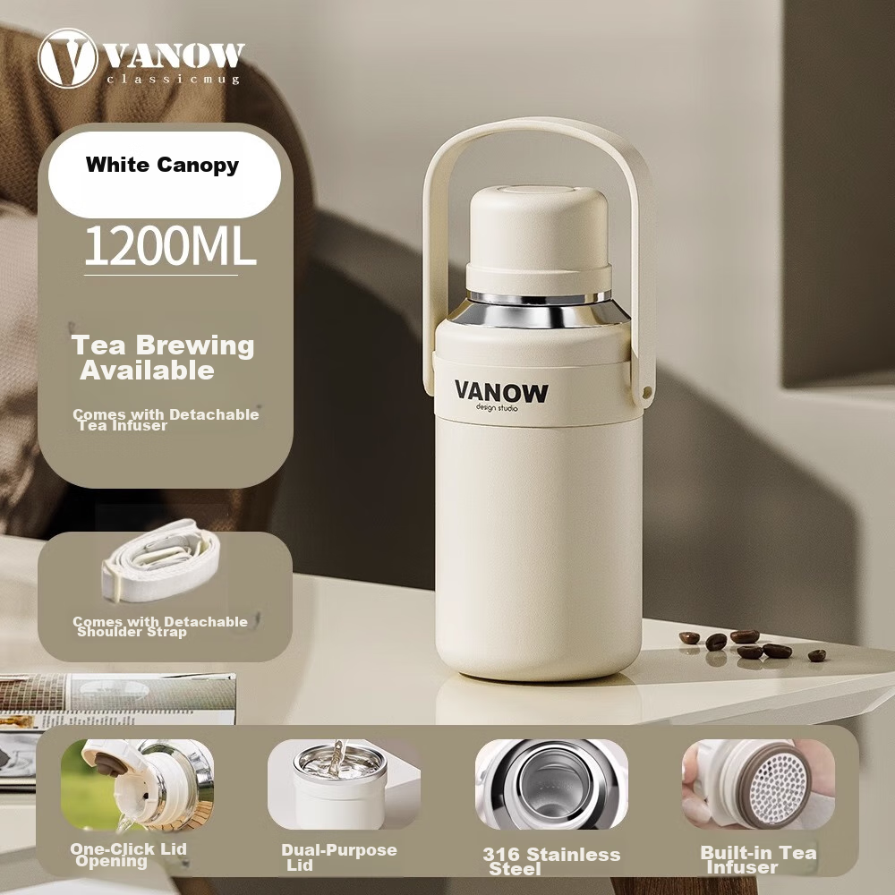 Vanow Kids Insulated Water Bottle, Large Capacity, for Girls, Babies, Students,...