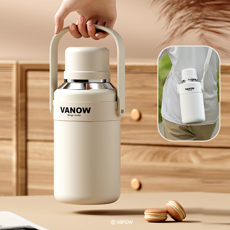 Vanow Kids Insulated Water Bottle, Large Capacity, for Girls, Babies, Students,...