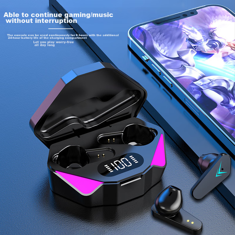 Bkayp Gaming Bluetooth Earphones, In-Ear, True Wireless, Low Latency, Honor, Hon...