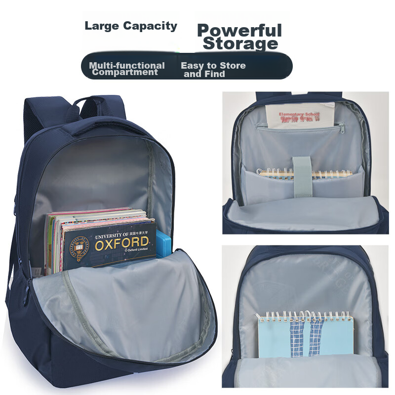 UNIVERSITY OF CAMBRIDGE Backpack for Middle School Boys, Lightweight Large Capac...