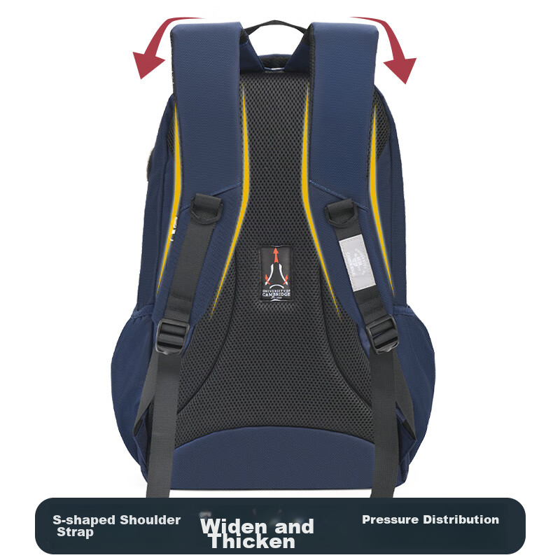 UNIVERSITY OF CAMBRIDGE Backpack for Middle School Boys, Lightweight Large Capac...