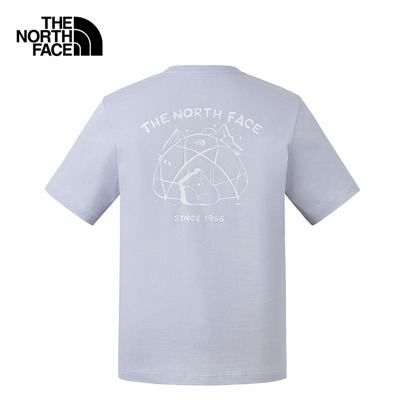 The North Face Short Sleeve T-shirt Bear Couple Outdoor Comfortable Breathable 8...