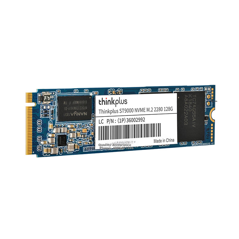 ThinkPlus Lenovo 128GB SSD M.2 2280 (NVME Protocol) ST9000 Series, Compatible wi...