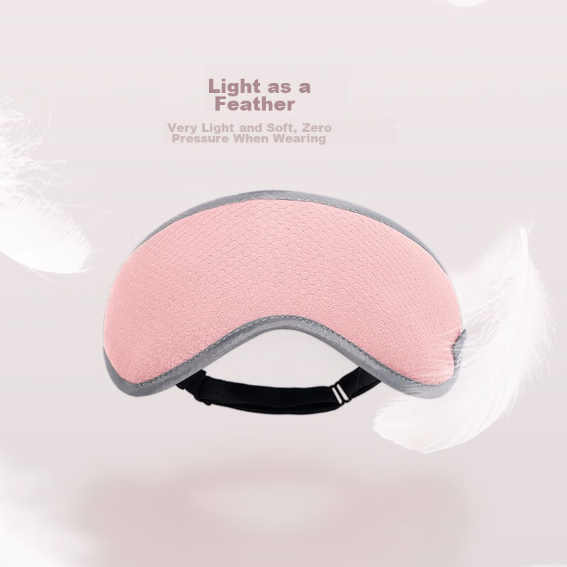 Pack All Unisex Travel Eye Mask for Airplane, Train, Sleep, Light Blocking, Brea...