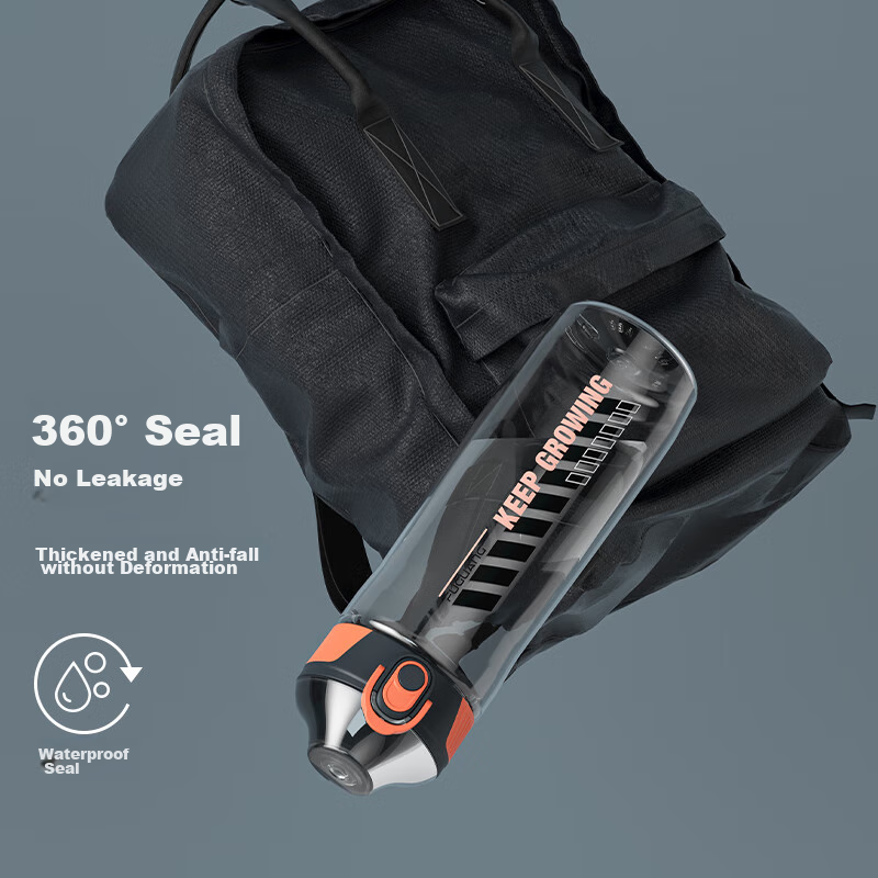 Fuguang Plastic Cup, Outdoor Tritan Sports Water Bottle, for Men, Women, Student...