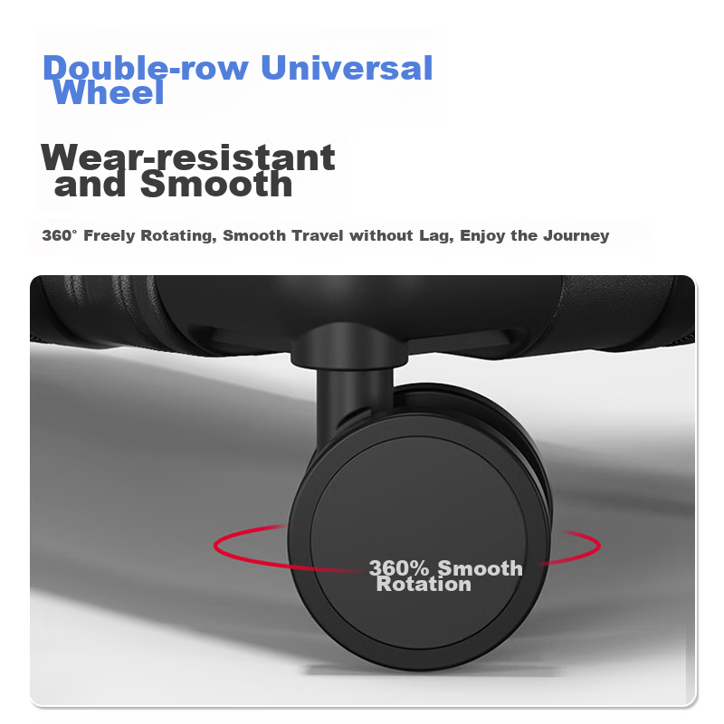 Fandia 26-Inch Phone Holder with Cup Stand, USB Charging Luggage, Trolley Case f...