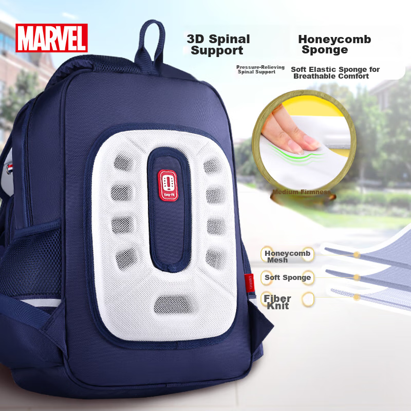 Disney Backpack for Primary School Students Grades 3-6, Stylish Cambridge-Style...