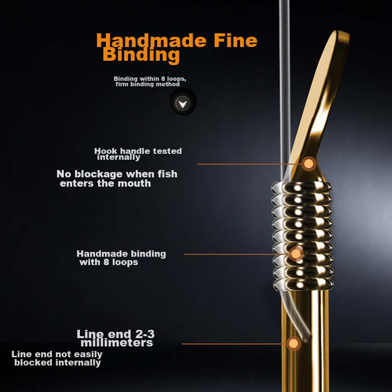 Fishing King, Qiaozuizi Line Double Hook Extended Jin Haisi Hook Qiaozui Fish Li...