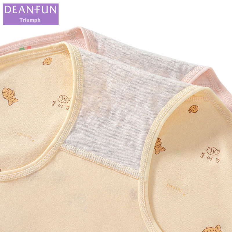 Deanfun Women's High-Waisted Tummy Control Cotton Butt-Lifting Cartoon Print Tri...