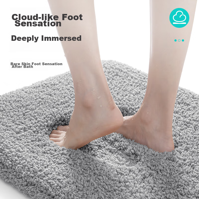 Dajiang Antibacterial Bathroom Mat, Toilet Hotel Floor Towel, Bathroom Entrance...