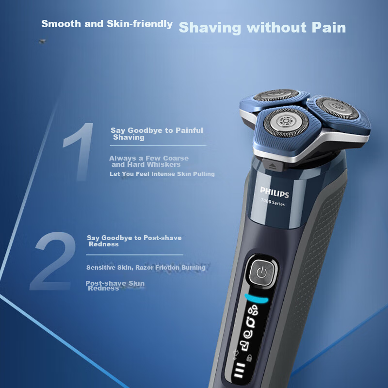 Philips Electric Shaver, Rotating Guard 7 Series Pro SkinIQ Smart Razor, Birthda...