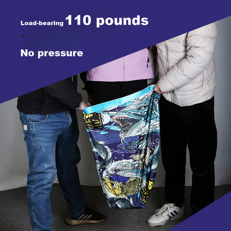 Fishing King Live Fish Bag, Waterproof, Thickened, Fish Protection Bag, Foldable...