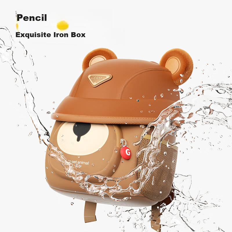 GERM Kids Backpack Kindergarten Ultra-light Primary School Bag Outing Girls Boys...