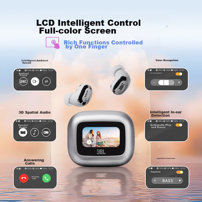 JBLLIVE BUDS 3 True Wireless Bluetooth Active Noise Cancelling Earphones, Smart...