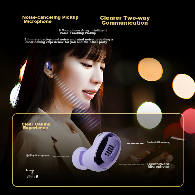 JBLLIVE BUDS 3 True Wireless Bluetooth Active Noise Cancelling Earphones, Smart...