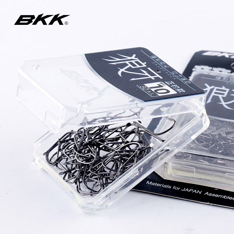 BKK Competitive Spiked Fish Hook, Barbedless, for Black Pit Carp And Crucian Car...