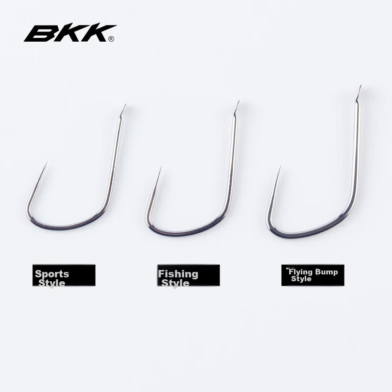 BKK Competitive Spiked Fish Hook, Barbedless, for Black Pit Carp And Crucian Car...