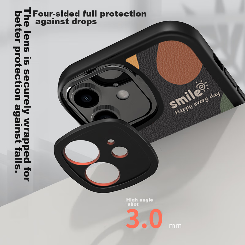 HotFire IPhone 11 Case, IPhone 11 Protective Cover, Shockproof Smiley Face Lambs...