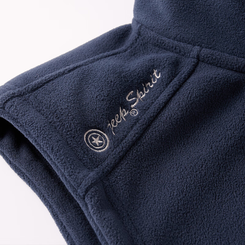 JEEP SPIRIT Men's Spring and Autumn Fleece Outdoor Casual Sleeveless Vest Men's...