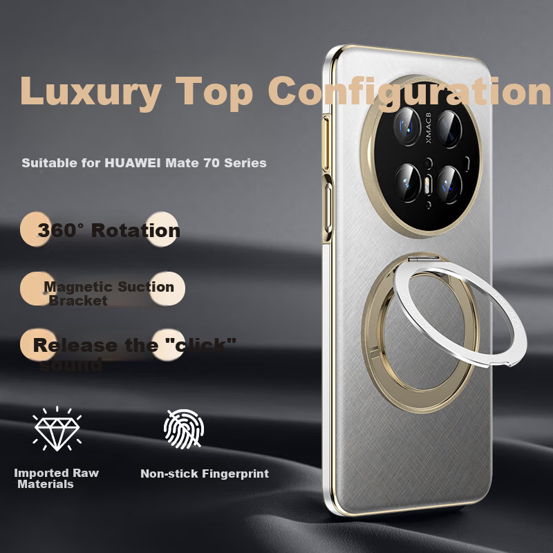 IM-CHEN Rotating Stand Phone Case for Huawei Mate 70 Pro + Protective Cover Full...