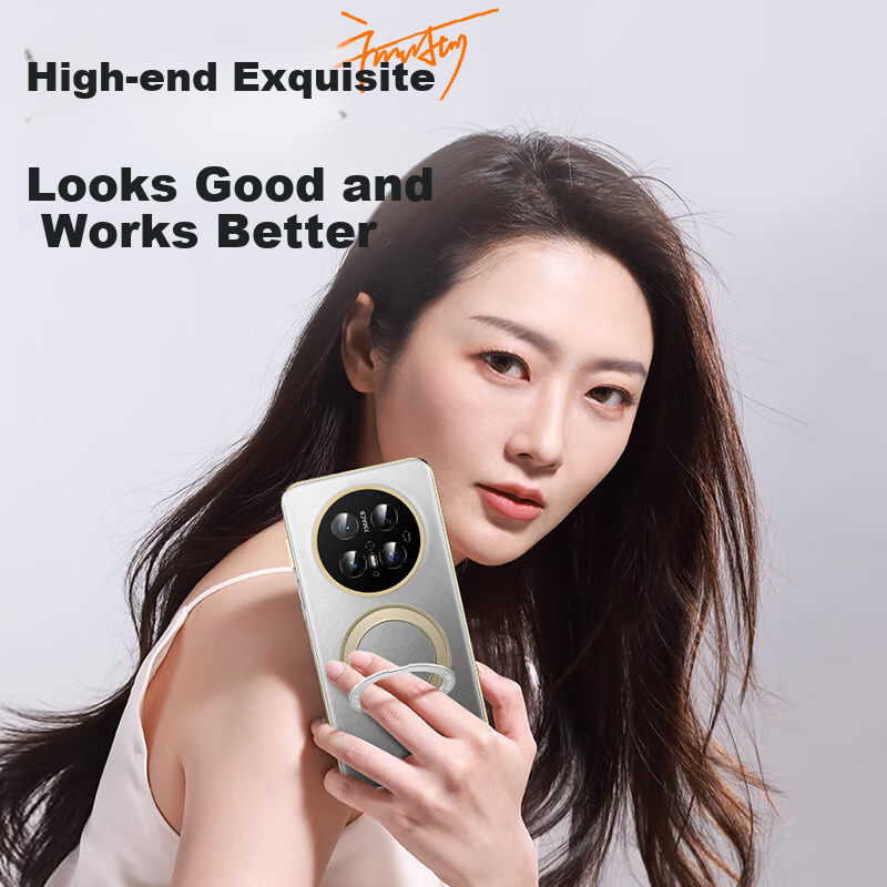 IM-CHEN Rotating Stand Phone Case for Huawei Mate 70 Pro + Protective Cover Full...