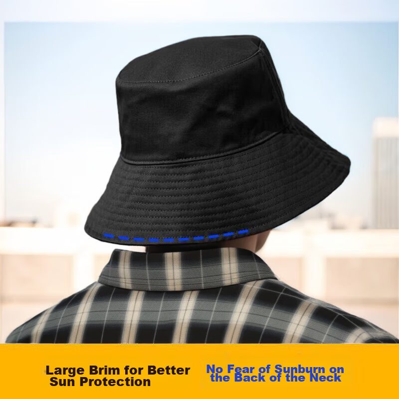 GLO-STORY Sun Hat for Men And Women, Wide Brim UV Protection Fisherman Hat, Sun...