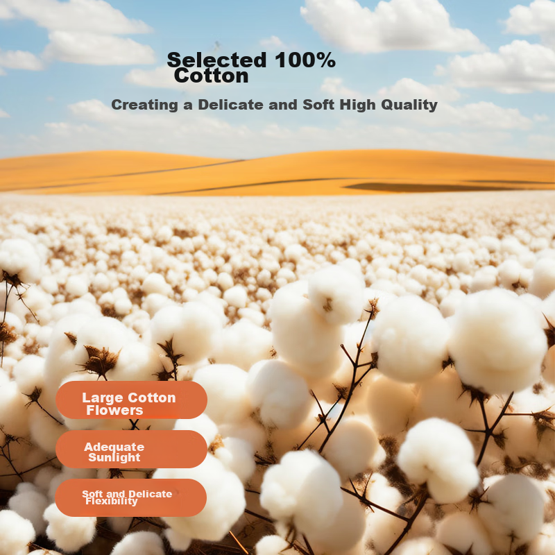 Boyang Home Textiles Washed Cotton Four-Piece Bedding Set, Pure Cotton Duvet Cov...