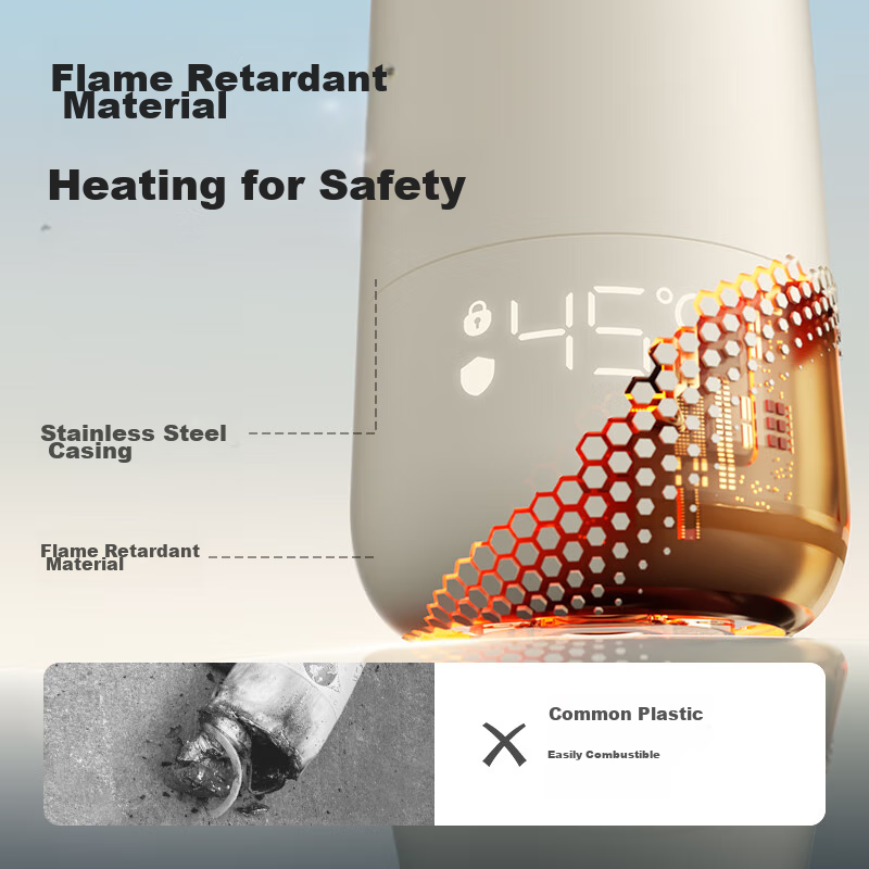 Huangchong Children's Insulated Cup, Baby Constant Temperature Straw Water Bottl...