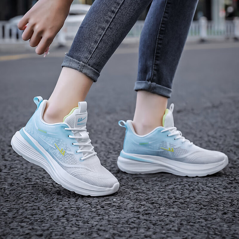 Warrior Women's Sports Shoes, Outdoor Running Shoes, Mesh Casual Shoes, Low-Top...