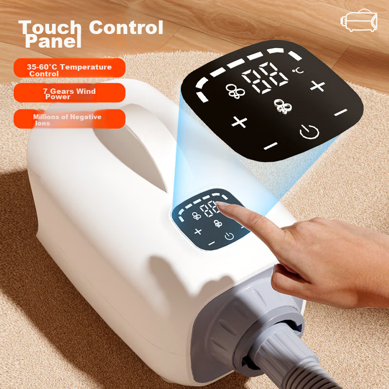 Hoopet Pet Blower, Dog Large Breed Electric Hair Dryer, Cat High-Power Drying Bo...