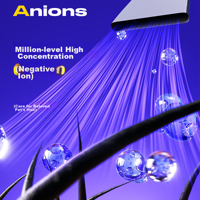 Hoopet Pet Blower, Dog Large Breed Electric Hair Dryer, Cat High-Power Drying Bo...