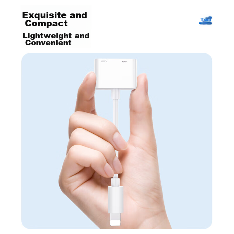 CangHua Apple Lightning to HDMI Converter, IPhone Screen Mirroring Device, IPad...