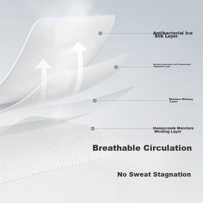 Babycare Children's Ice Silk Pillow, Baby Upgraded Head Protection, Antibacteria...